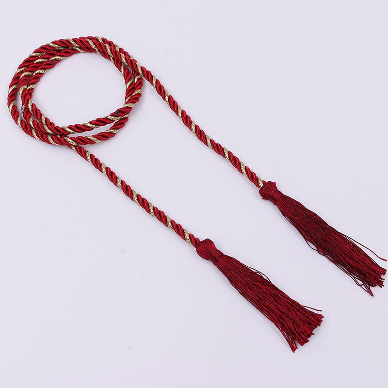 Curtain Tassels Small Rope Tracery 10PC Multicolor Curtain Accessories Curtain Bandage Window Decoration Tassel
