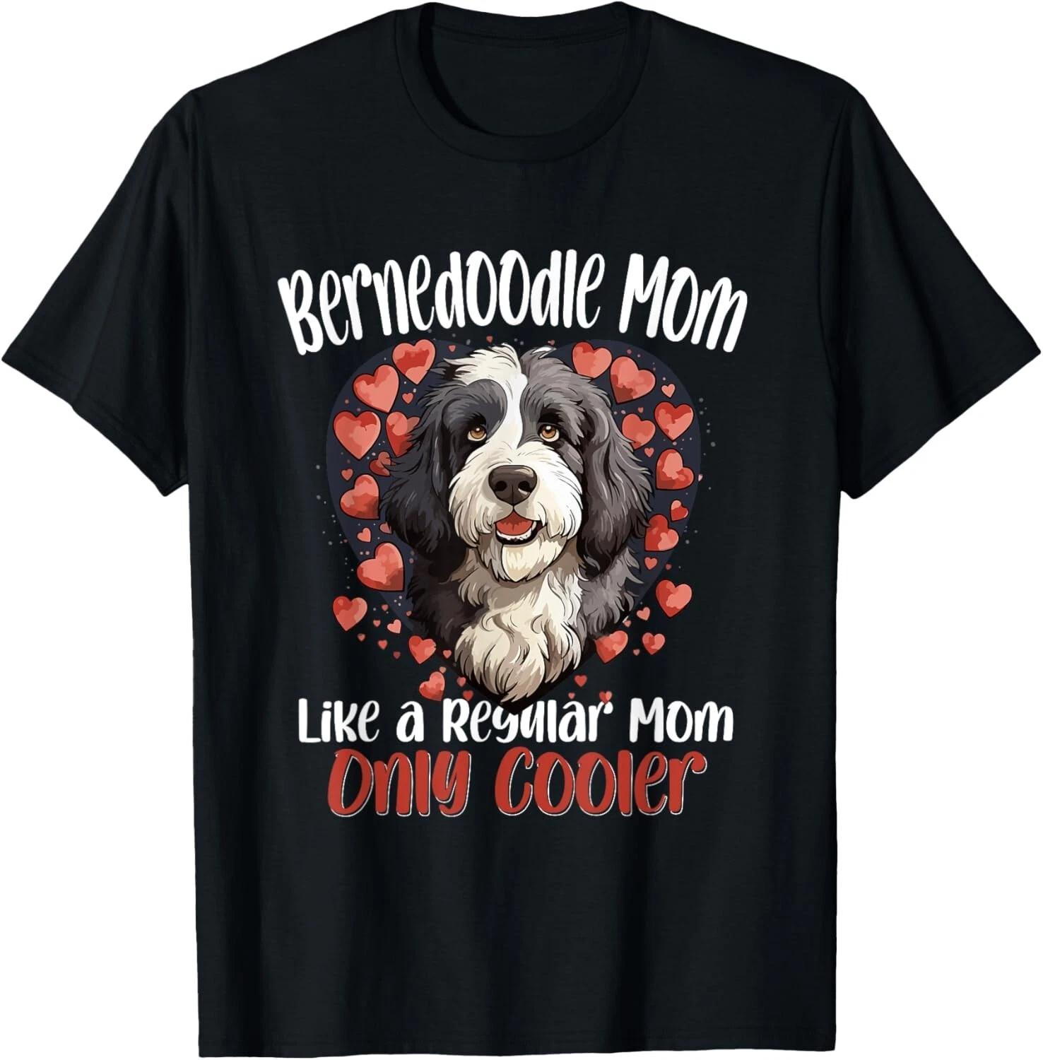 

Bernedoodle Dog Breed Pet Bernedoodle Mom Gift Unisex T-Shirt 2XL