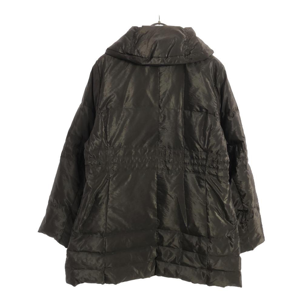 BALMAIN Shawl collar down coat M Brown Women Used