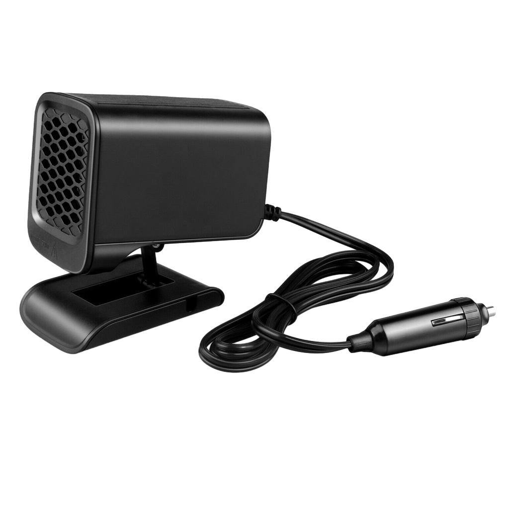 12V 120w Car Electric Heater Fan Windscreen Defroster Demister Heater Fan Combo Defogging Defrosting Heating Fan