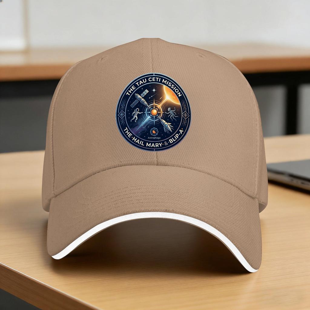 The Tau Ceti Mission Project Hail Mary Sun Baseball Cap Spring y2k Funny Trucker Hat For Couple Women Outdoor Gym Baseball Caps