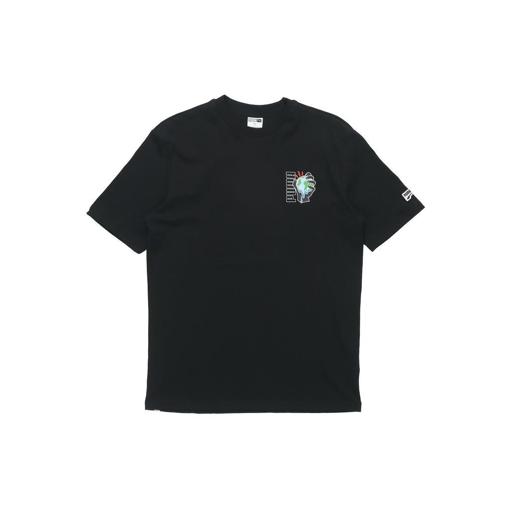 Puma Set-in Sleeve T-Shirt Men's Black 599181-01