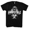 Hardstyle Maske Herren T-Shirt Hardcore Musik Minimal Techno vintage Gewaschen Grafik Top Für Jeden Tag Weich homme Herren