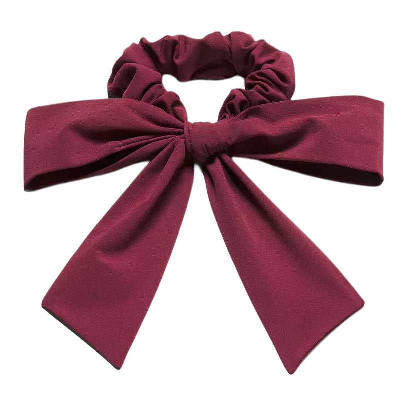 Lululemon Solid Color Bow Design Hair Tie Unisex Accessories Multiple-Colors LW9DN1S Black