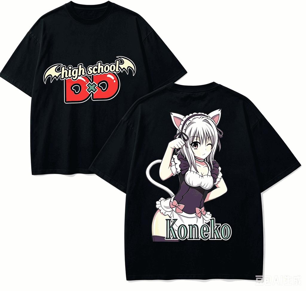 Highschool Dxd Anime Lover TShirt Harajuku Cotton NewModel Oversized Unisex Short Sleeves Classic High Quality Streetwear Soft