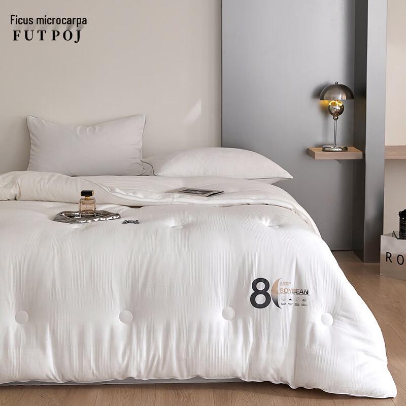 Fuchere Porong Soy Fiber Blend Jacquard Quilt