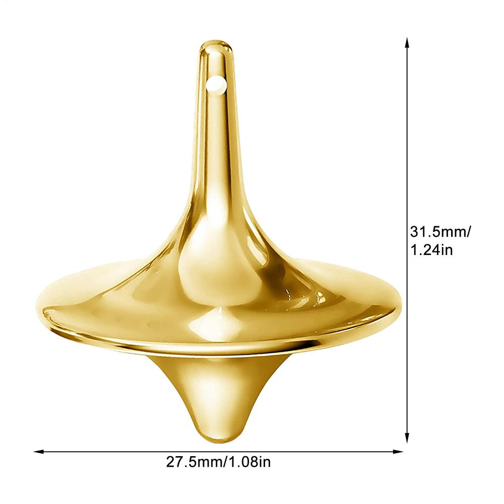 Metal Gyro Hot Movie Totem Hand Spinnings Top Fingertips Small Cyclones Gyroscope Antistress Fidget Toys For Children Gifts