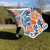 Tropical Plant Print Round Beach Towel Super Absorbent Quick Dry Microfiber Outdoor Picnic Mat Sunbathing Blanket For Travel