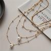 European American Baroque Style Premium Pearl Necklace For Women Luxury Fashion Neck Jewelry