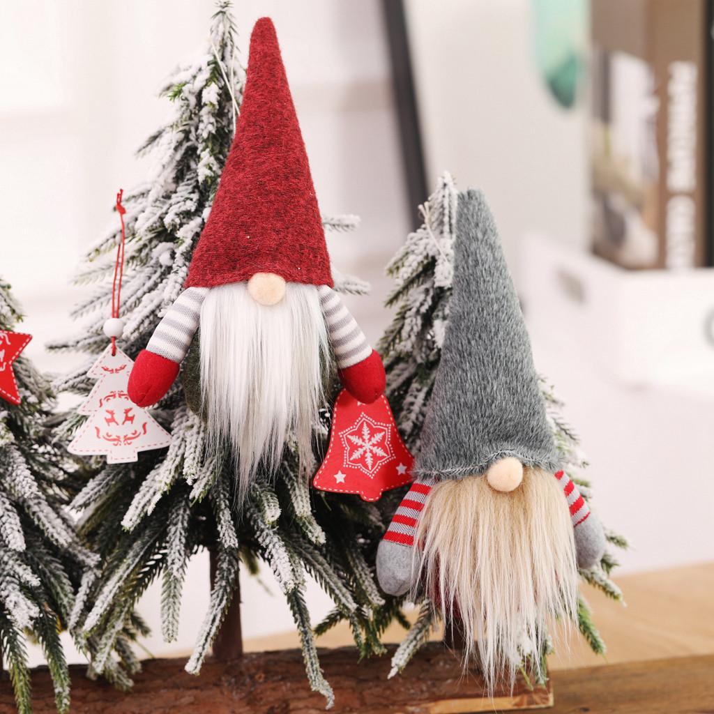 Buy [ML] 2020 Christmas Faceless Gnome Santa Xmas Tree Hanging Ornament ...