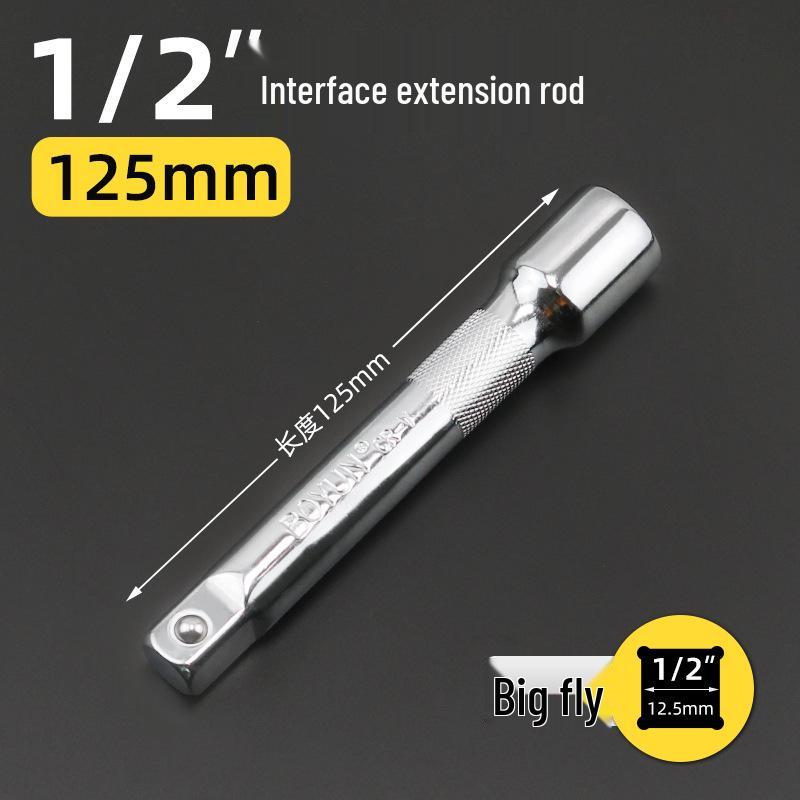 Large Bent 1/2-inch Socket Extension Bar with Power Adapter