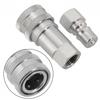 1 Set Hydraulic Quick Connect Coupler 1.5mm Female Thread Pipe Fitting