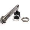 Lujinxun Heating Element With Probe / Ground Screw DN32 1 1/4" BSP Thread 3U Tubular Electrical Immersion Heater 3/4.5/6/9/12KW