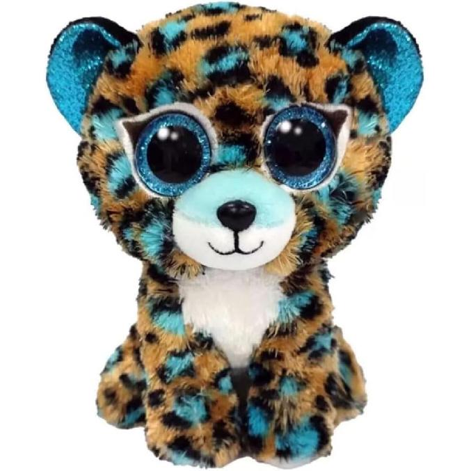 Плюшевая игрушка Beanie Baby Леопард Кобальтово-синий (6inch)