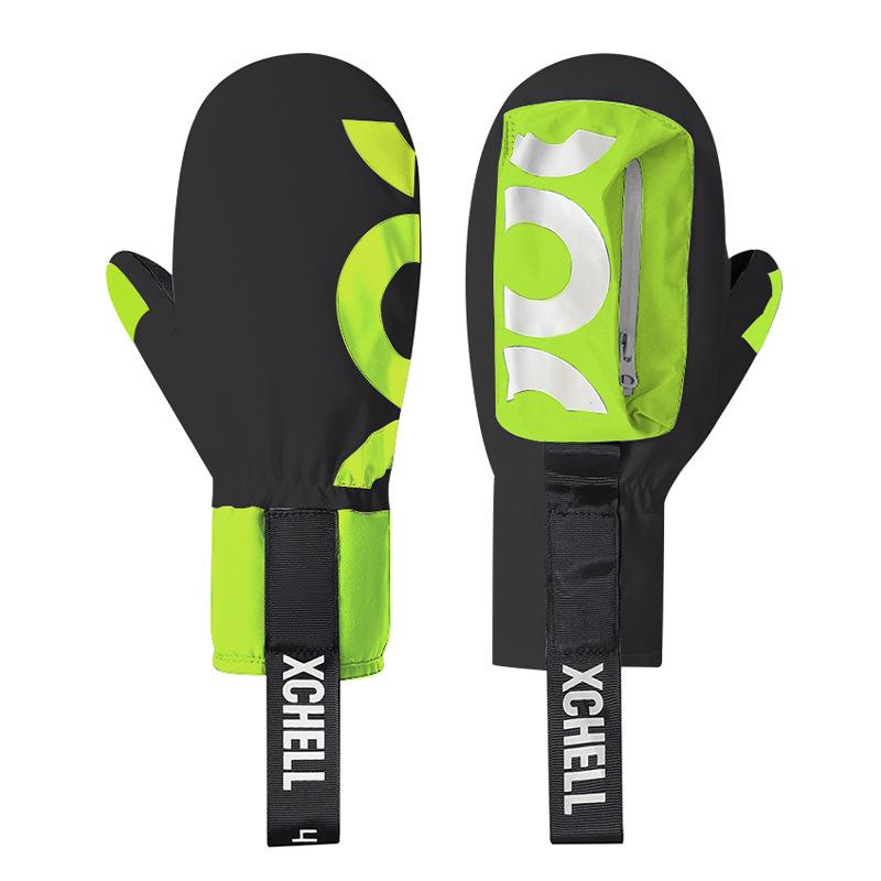 

Ski Gloves for Men and Women Waterproof Thickened Warmth Double Board Braised Outdoor Sports Plus Velvet Thickened One Size