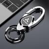 New Metal Car Emblem Keychain Anti-loss Keyring Interior Accessories For Mitsubishi Ralliart 2010 2022 Lancer Ralli Art 9 10 Asx RO4