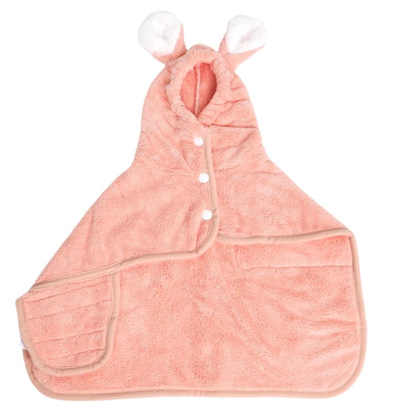 Asciugamano Assorbente per Cani, Accappatoio con Cappuccio ad Asciugatura Rapida, Asciugamano da Bagno Speciale per Bichon Frisé, Indossabile per Cuccioli e Cani Piccoli