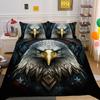 3D Eagle Printing Duvet Covers Children Teens Home Bedclothes Single Twin Bedroom Decor Polyester Bedspreads
