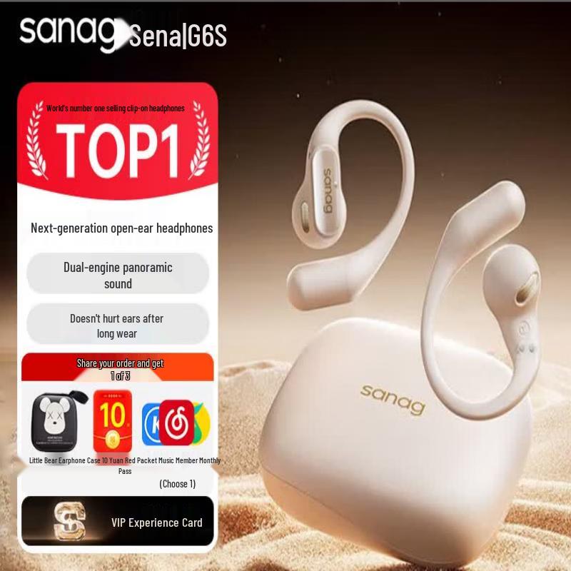 Sanag G6S Open-Ear Sports Bluetooth Headphones