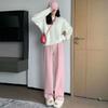 Leisure Pants Children's Spring and Autumn New Drape Wide-leg Trousers