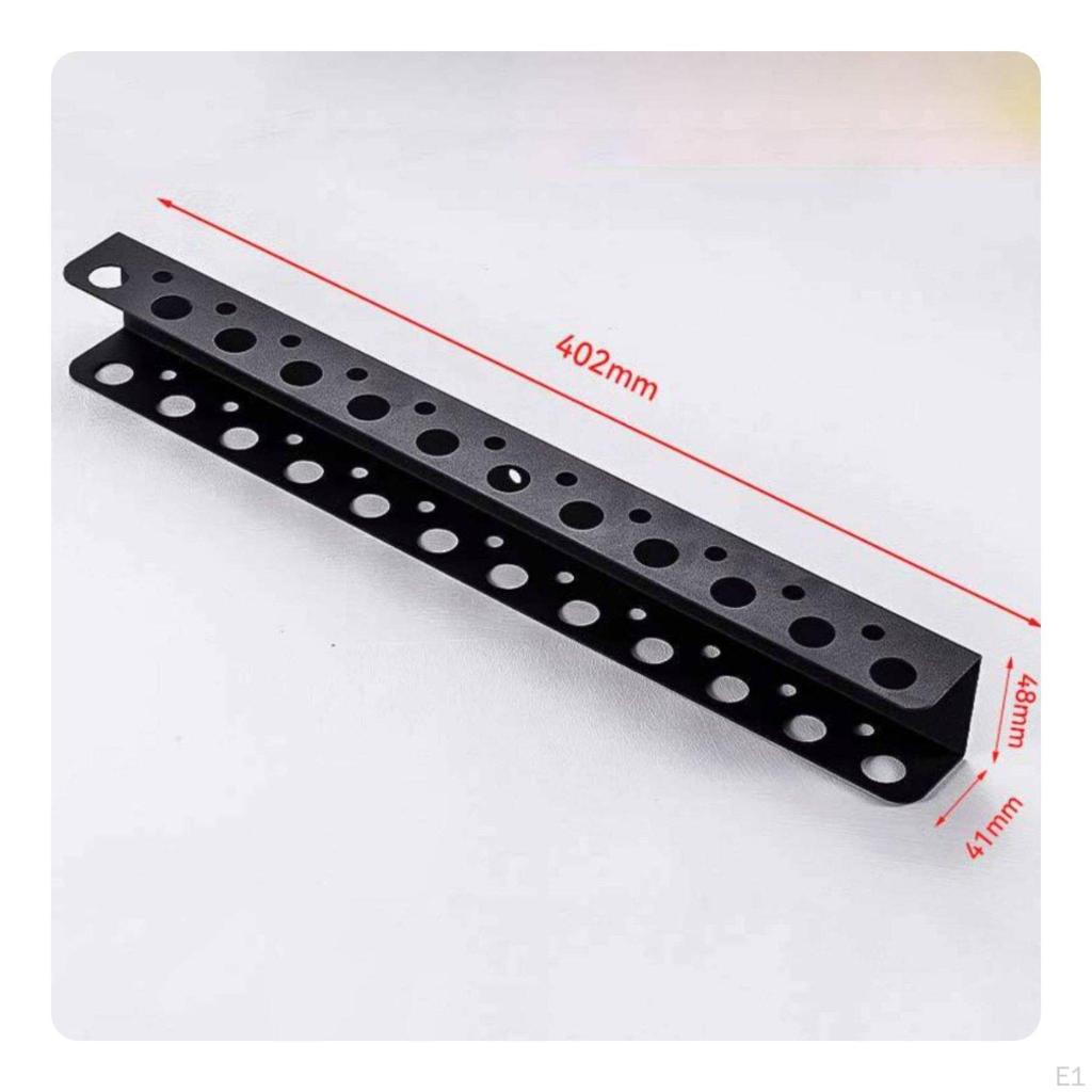 WallAttached Pegboard Organizer Space Saving Metal Tool Convenient Board to Access Hardware