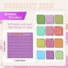 36Pcs 3 x 3 Employee Appreciation Sticky Notes pirational Sticky Notes with Lines Cute Motivational Post Notes Gifts for Coworkers Nurse Office