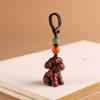 Sandelholz Tierkreiszeichen Hund Schlüsselanhänger und Handy-Lanyard