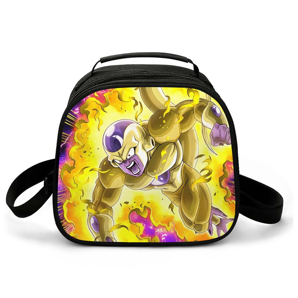 Cartoon Animation Lunch Box Bag Student Fully Printed Lunch Bag Wear-Resistant And Convenient Portable Picnic Bag
