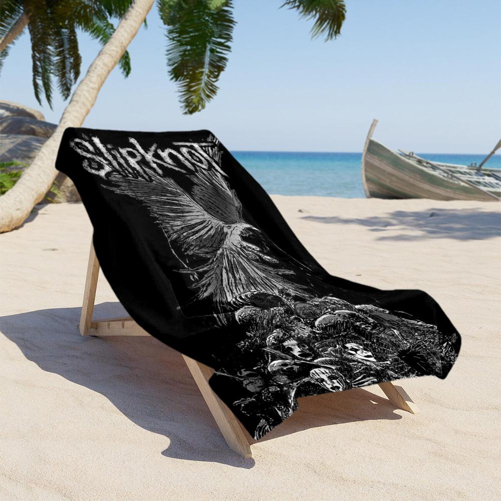 Slipknot weiches Strandtuch Tragbare Umkleide-Sichtschutzhülle Mode-Liebhaber Perfektes Geschenk für Valentinstag Hochzeit Geburtstag