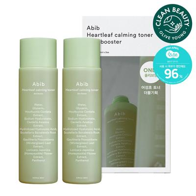 Heartleaf Calming Toner Skin Booster Double Set