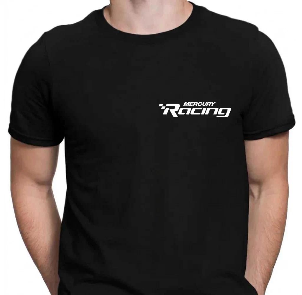 Mercury Racing Tee Men’s Casual Graphic Logo Cotton T-Shirt XXXXL