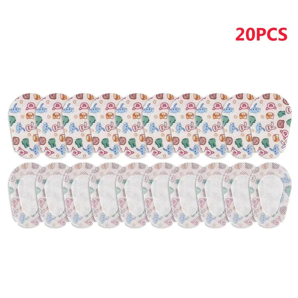20Pcs Cartoon Pattern Kids Eye Patches Soft Vision Care Patch Amblyopia Eye Patches  for Girl Boy