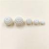 30/60Pcs 10/12/14mm Jewelry Accessories Imitation Pearl Loose Beads DIY Findings Necklace Bracelet Wholesale Pendant