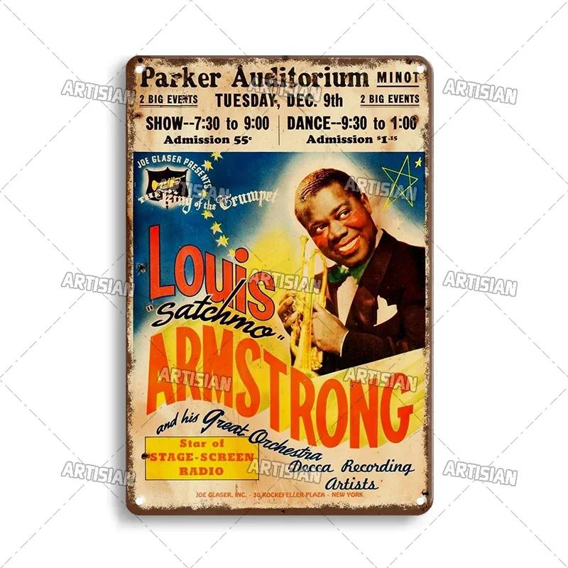 Postarzany Metalowy Plakat Muzyka Dekoracyjny Talerz Klasyczna Metalowa Tabliczka Rockowa Płyta Ścienna Bar Garaż Kawiarnia Ściana Dekor Przemysłowy Metalowe Znaki