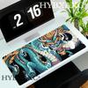 HYBXAXC Mythic Dragon Desk Mat Gaming Mouse Pad Fantasy Desk Decor RPG Setup Aesthetic NonSlip Keyboard Mat Gift for Gamers