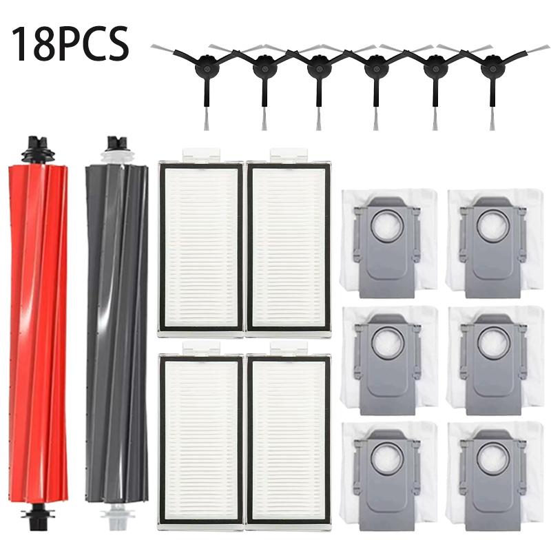 For Roborock Q5 Max+ / Q5 DuoRoller+ Robot Vacuum Replacement Parts Main Roller Side Brush Hepa Filter Dust Bag