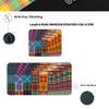 Multicolored Plaid Pattern rubber Mouse Pad Desk accessories office Pad Computer Laptop Pad Keyboard Mouse Pad Game Console Pad