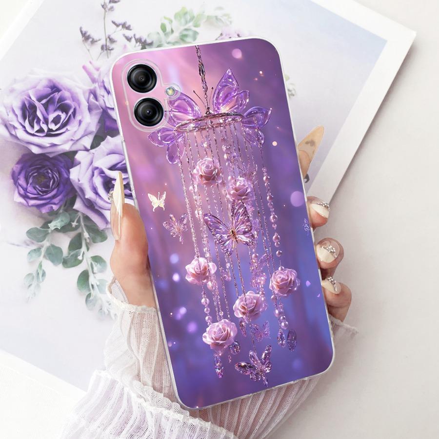 For Samsung Galaxy A04E Phone Case A042F Cover Fashion Simplicity transparent Soft Silicone Shell SamsungA04 A 04 E Funda