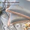 Nanjiren Sateen Silk-Feel 4-Piece Bedding Set