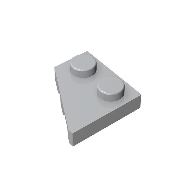 20 peças Compatíveis com MOC Partículas de Montagem 24299 Placa de Cunha 2 x 2 Esquerda Blocos de Construção DIY Educacional Alta Tecnologia Peças de Reposição Brinquedos