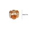 1 Stuk Persoonlijkheid Feest Sieraden Multi-Stijl Rond Splicing Elastisch Touw Hars Armbanden Voor Vrouwen Smudgy Vintage Acryl Armbanden