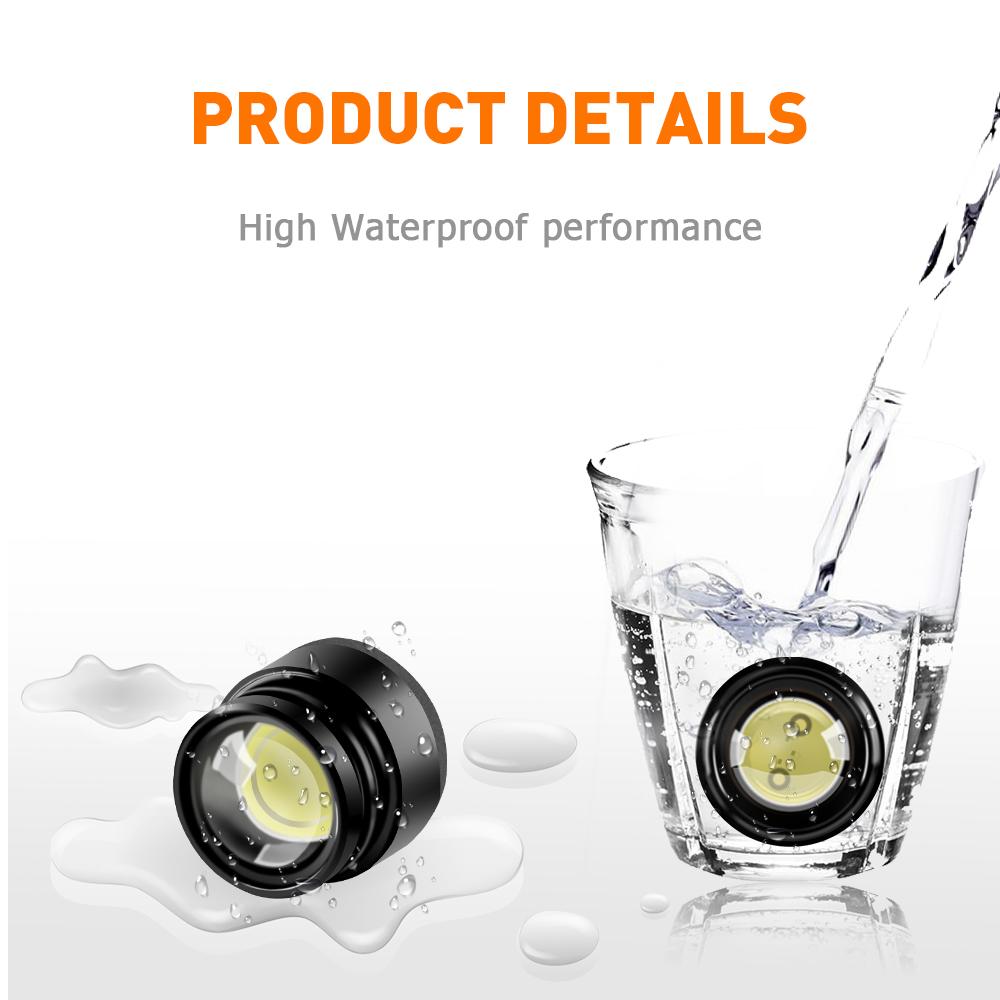 4 In 1 Led Eagle Eye Flashing Warning Light With Remote Control Car Lights Strobe Signal Lamp Drl Daytime COB Hawkeye Lights 12V