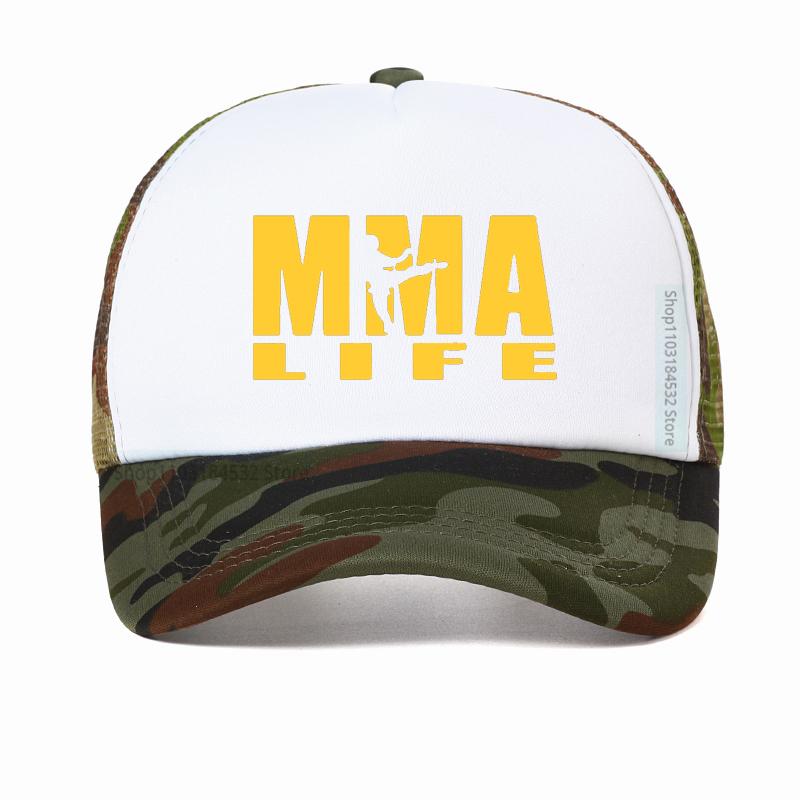 Muhammad Ali Boxing Mma Fighter Cotton Baseball Cap Men Trucker Caps Adjustable Mesh Breathable Snapback Hat