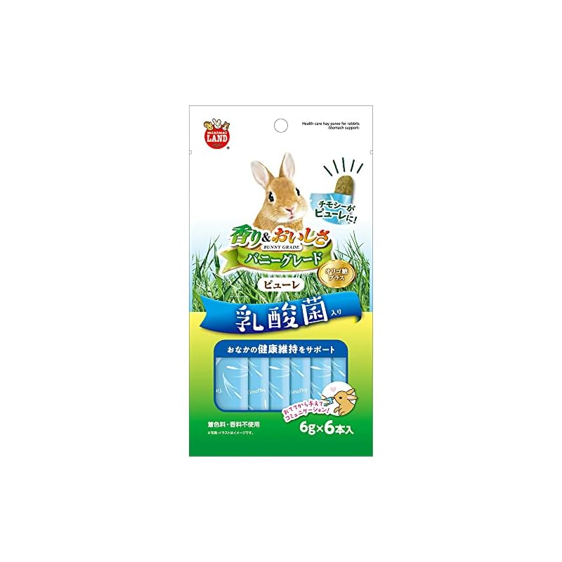 Marukan Bunny Grade Puree Lactic Acid Bacteria 6g X 6 Sticks Nutritional Supplement