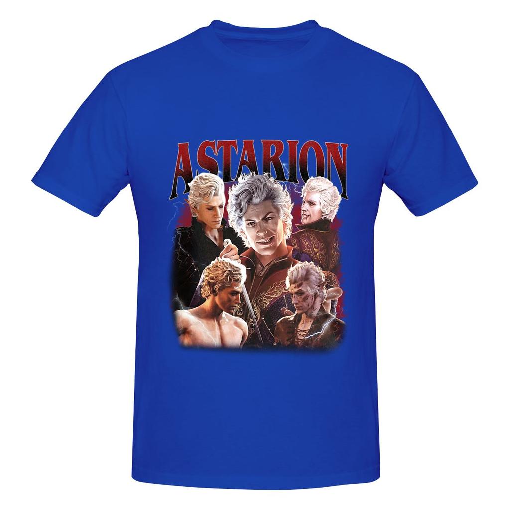Vintage Astarion Baldurs Gate 3 Delicaat T-shirt Zoet Meisje Meisjesachtig Gevoel Eenvoudige Prints Shirt