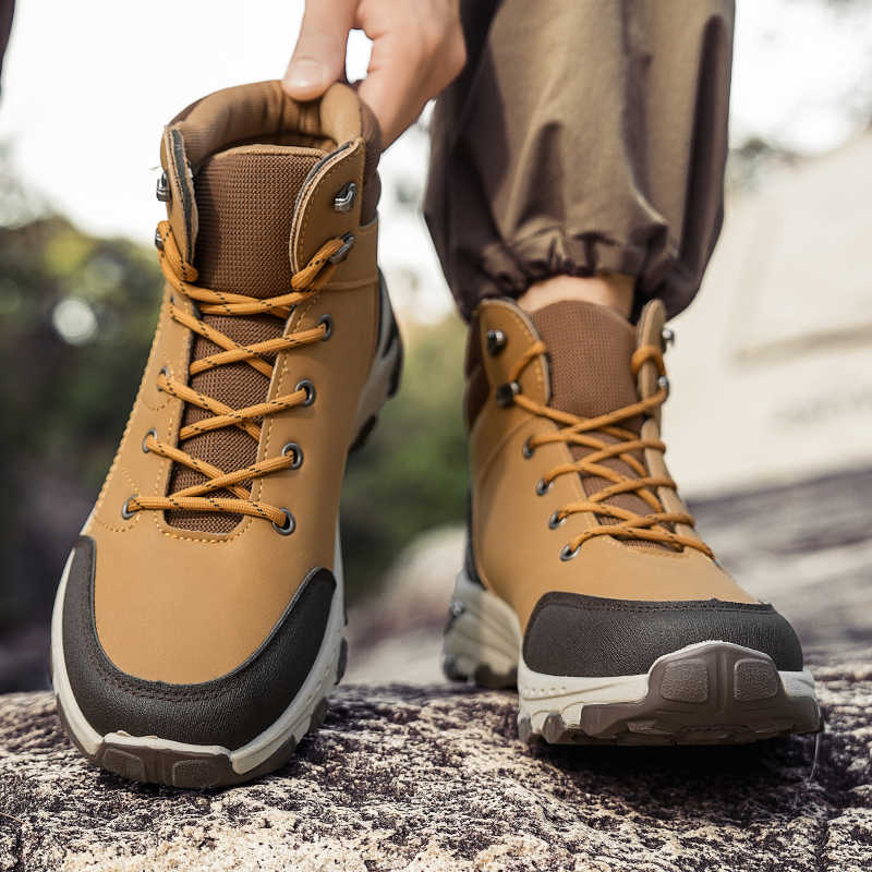 Fashion Light High Tops Men's Beige Sneakers Flats Rap Shoes Vintage Sport Loafersy Luxe Footwears Boty New Season High-level