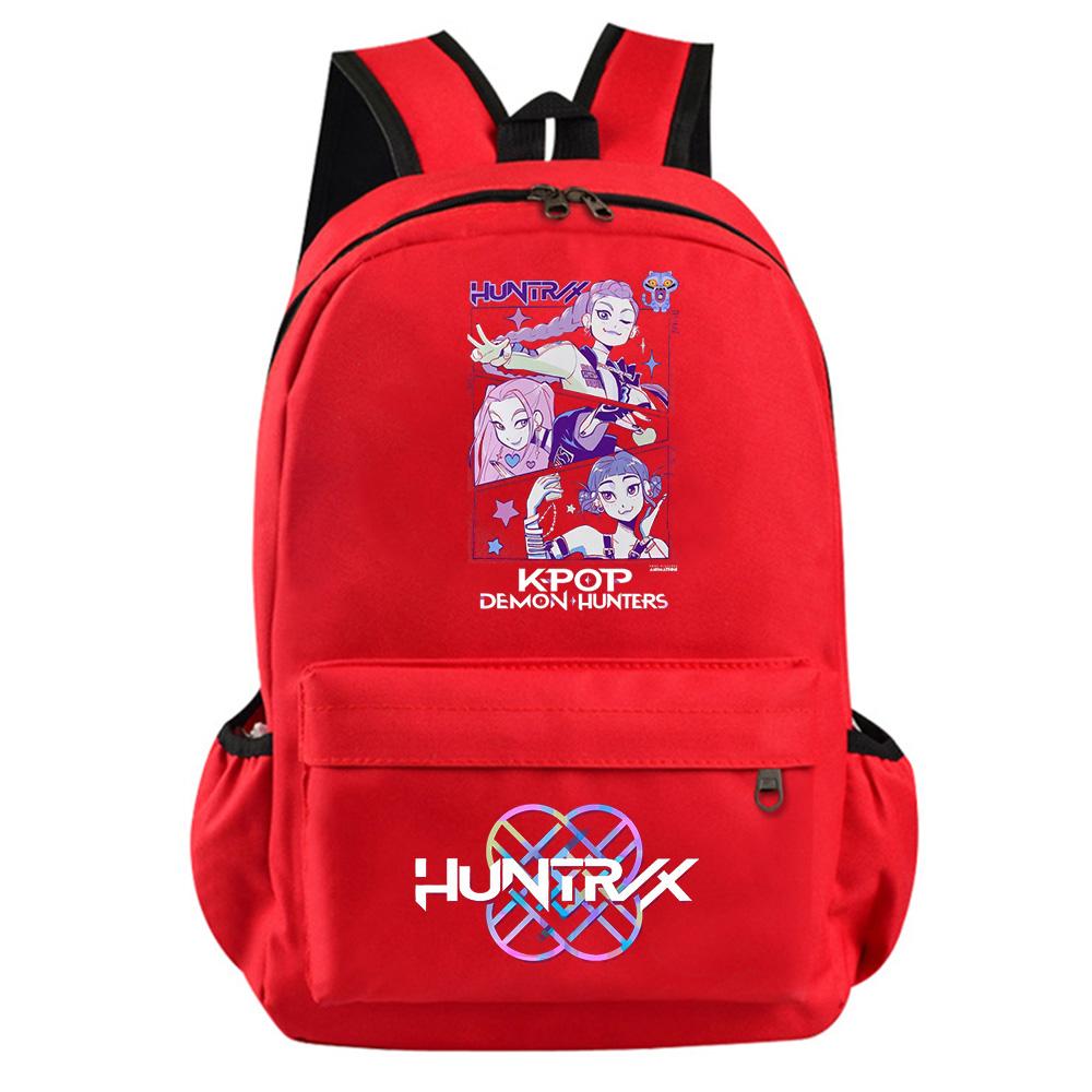 

Anime Cartoon Kpop Demon Hunters Printed Backpack for Teenager Student Girl Boy Bookbag Schoolbag Women Large Capacity Travel Bag Kid Gift Rucksak