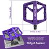 BUCKLOS Bisiklet Pedalları Mühürlü Rulman MTB Platform Pedalı Bisiklet Dağ Naylon Bisiklet Düz Pedallar 9/16 ''MTB Yol Bisikleti Parçası