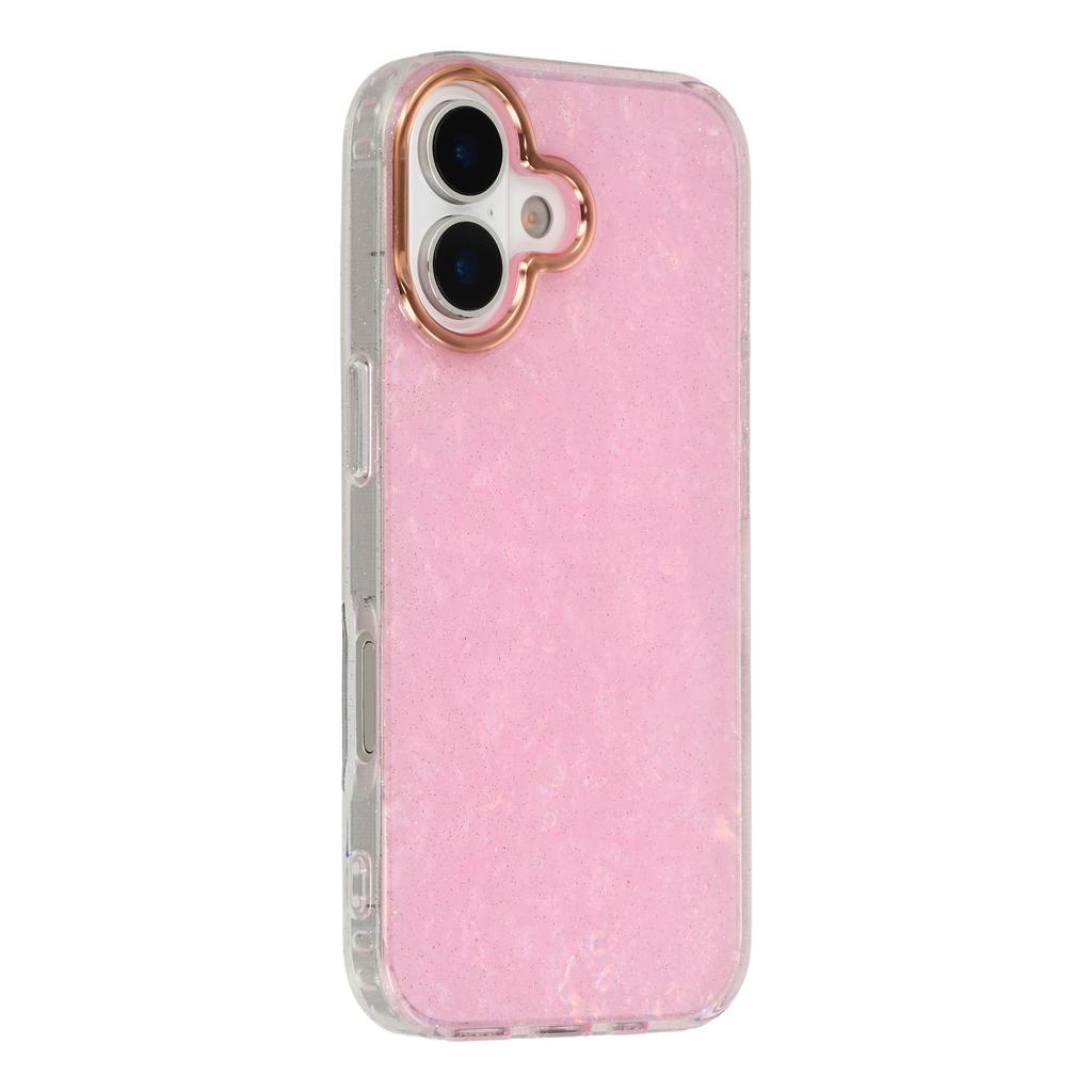 For iPhone 17 Case IMD Shell Pattern PC + TPU Phone Cover