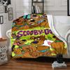 1pz Coperta Plaid Scooby Doo Leggera Morbida Calda Coperta per Tutte le Stagioni per Divano, Letto, Viaggio,L1029016